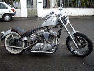 customisation chopper Harley davidson à Douai