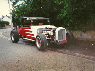 voiture américaine hot rod à douai dans le nord